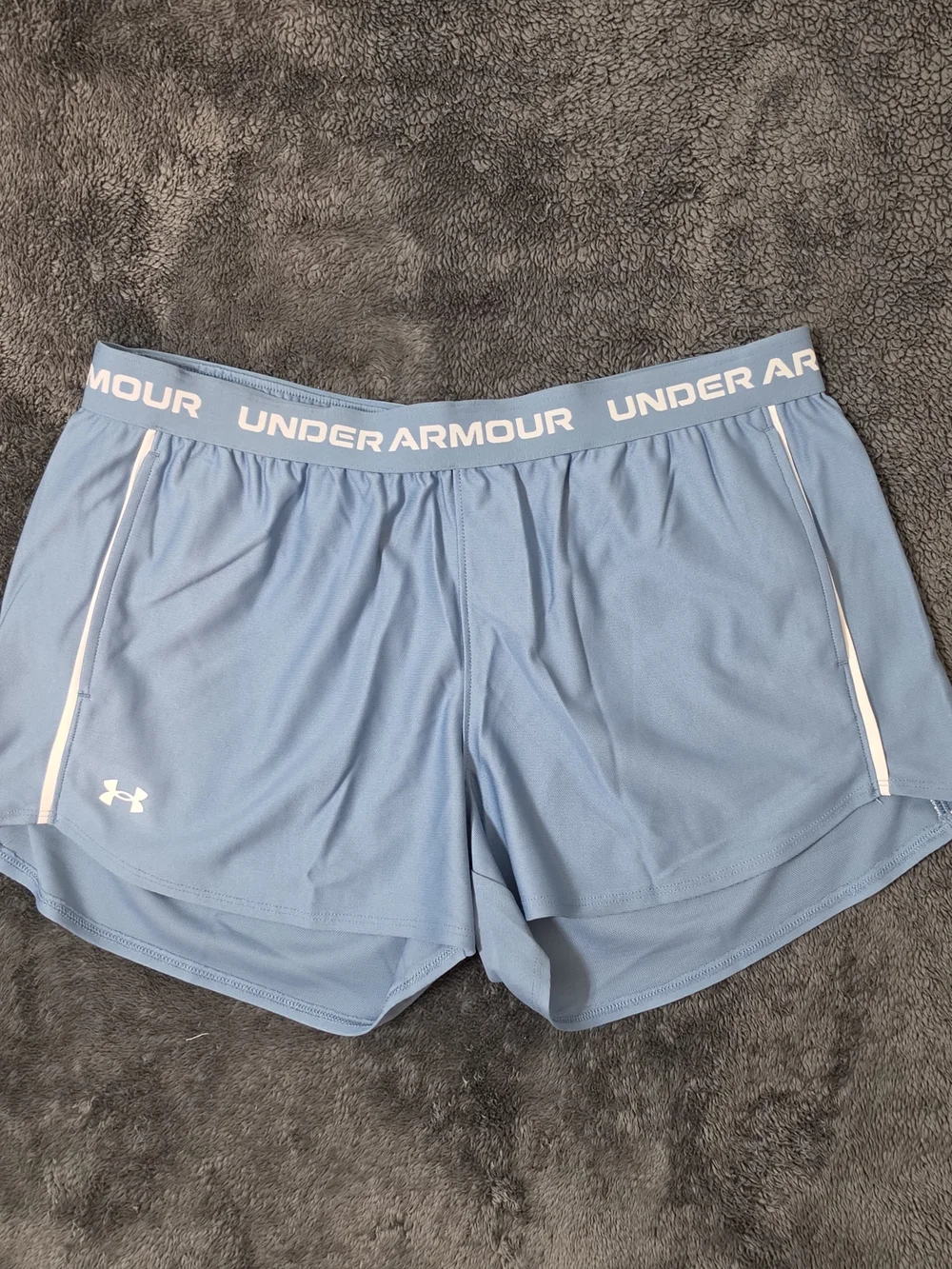 Under Armour Light Blue Women's Athletic Shorts